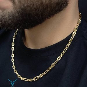 خرید گردنبند طلا اسپرت کد27 میلادزر