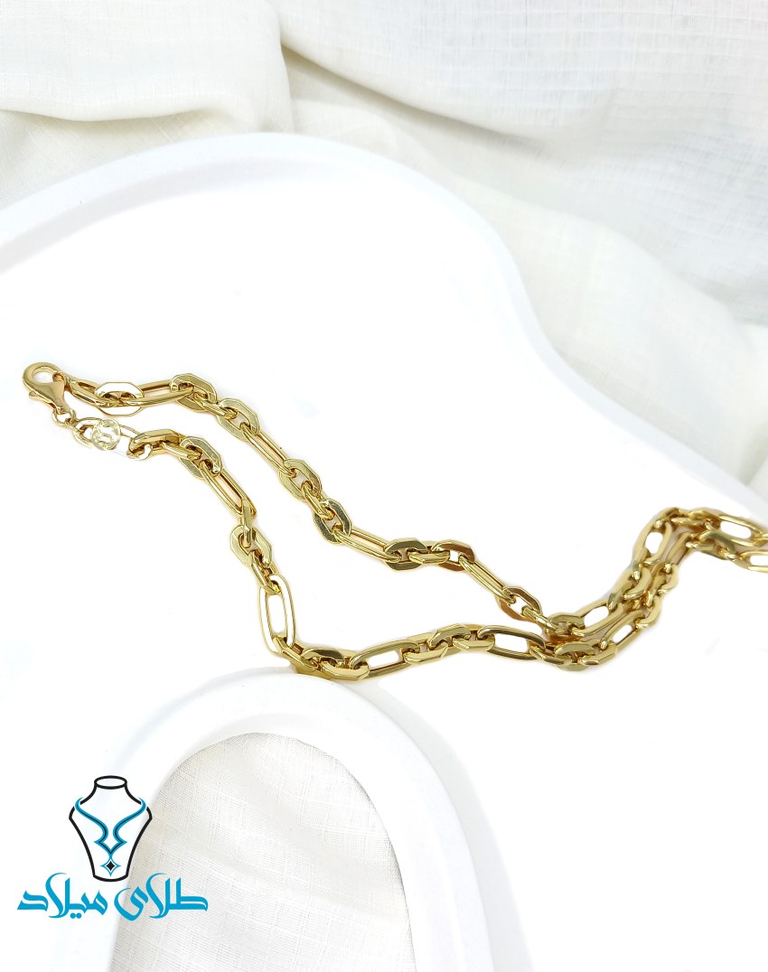 گردنبند اسپرت طلا کد27 طلای میلاد