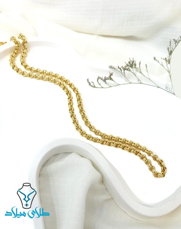 خرید گردنبند طلا اسپرت کد23