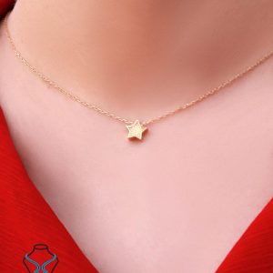 خرید گردنبند طلا ستاره