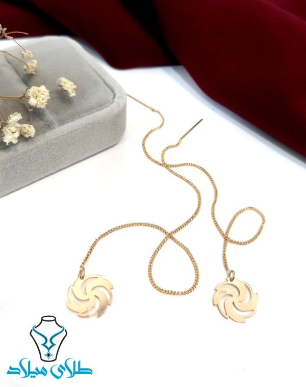 گوشواره بخیه ای کد1 زیبا