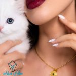خرید پلاک طلا تبسم