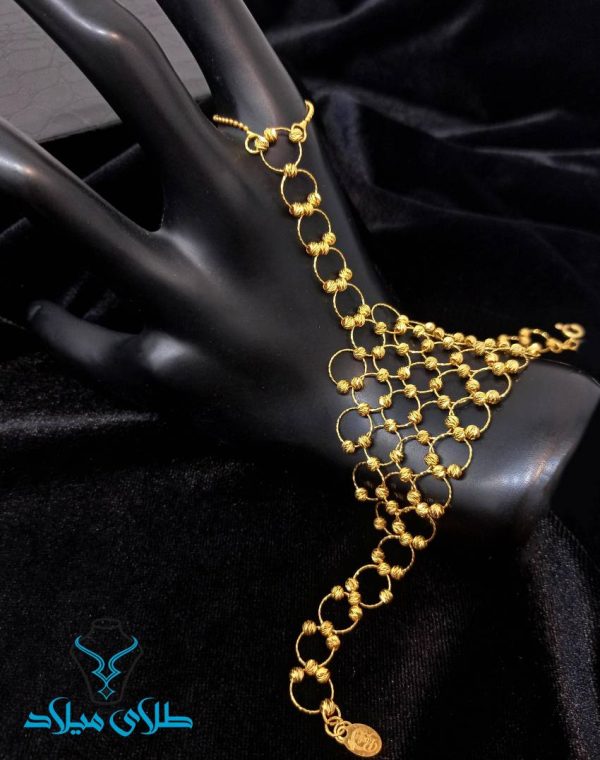 تمیمه طلا هانا مهره ای