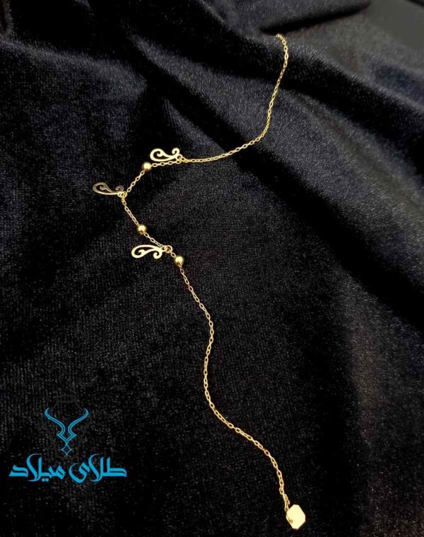 دستبند طلا ترمه زیبا