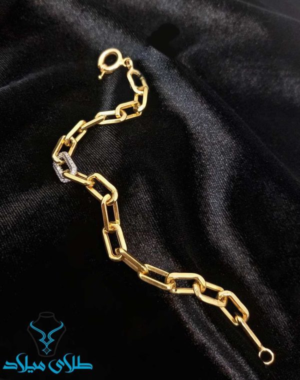 خرید دستبند طلا تیفانی