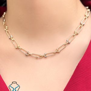 خرید گردنبند طلا تیفانی