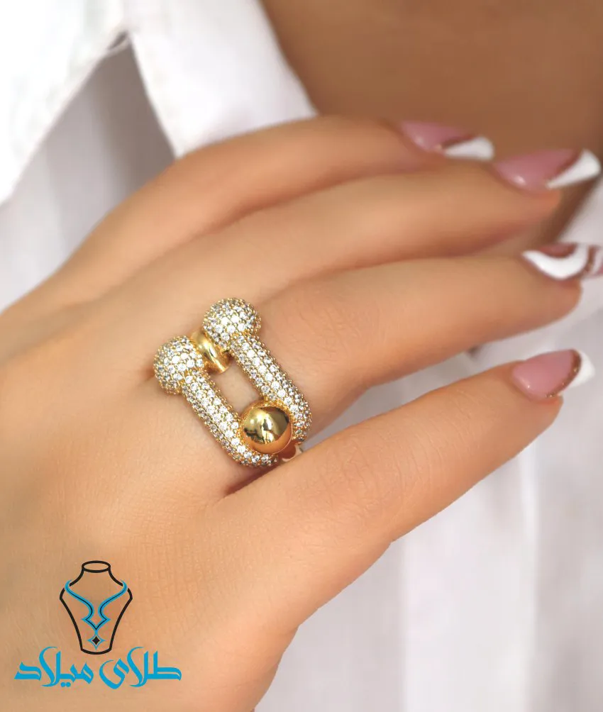 انگشتر طلا تیفانی