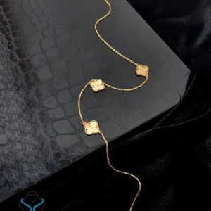 گردنبند طلا ونکلیف کد10