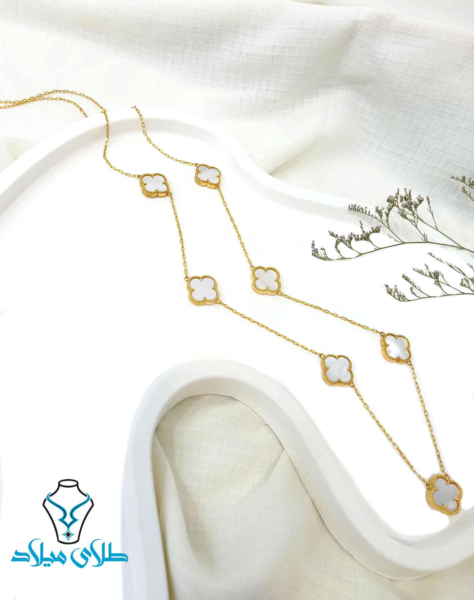 خرید رولباسی طلا ونکلیف کد 1