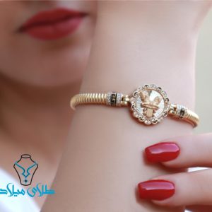 خرید دستبند النگویی طلا ورساچ میلادزر