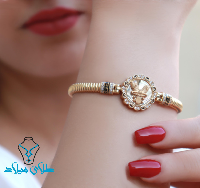 خرید دستبند النگویی طلا ورساچ میلادزر