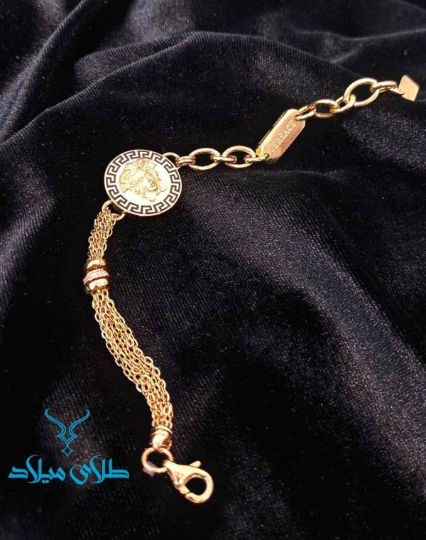 دستبند طلا ورساچ کد16 - Image 3