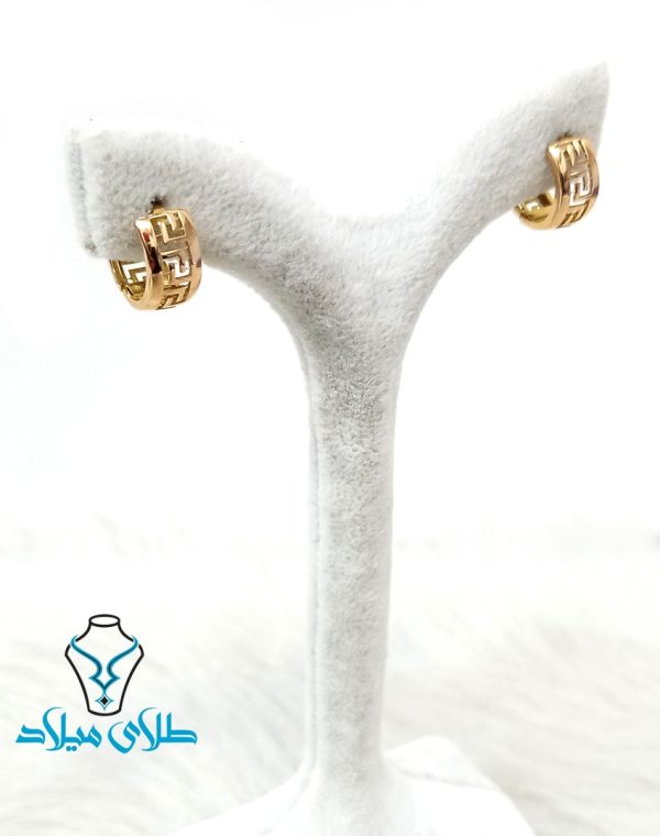گوشواره حلقه‌ای ورساچ زیبا