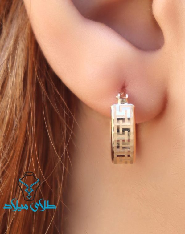 خرید گوشواره حلقه‌ای ورساچ