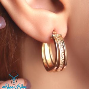 خرید گوشواره حلقه‌ای ورساچ