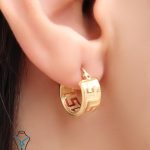 خرید گوشواره حلقه‌ای ورساچ