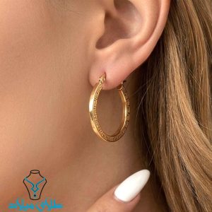 خرید گوشواره حلقهای ورساچ کد30