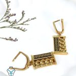 خرید گوشواره آویز طلا ورساچ کد10