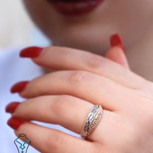 خرید انگشتر ورساچ کد23 میلادزر