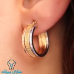 خرید گوشواره حلقه‌ای ورساچ