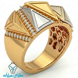 خرید انگشتر طلا ویولا از میلادزر
