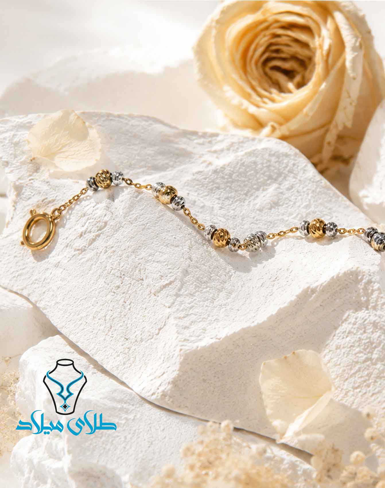 دستبند طلا آلبرنادو کد11