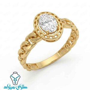 خرید انگشتر طلا آیگل از سایت میلادزر
