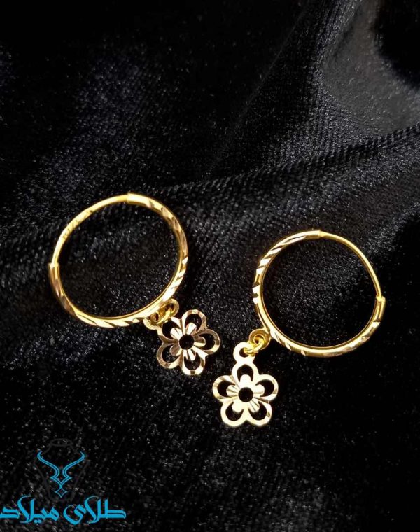 خرید گوشواره حلقه ای بهار