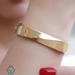 خرید دستبند النگویی طلا کد3 میلادزر