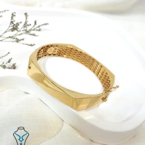 خرید دستبند النگویی طلا کد3