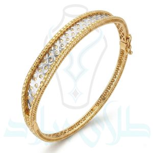 خرید دستبند النگویی طلا کد10