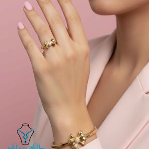 خرید دستبند النگویی طلا کد8 از طلای میلاد