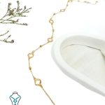 خرید پابند طلا کد5 میلادزر