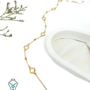 خرید پابند طلا کد5 میلادزر