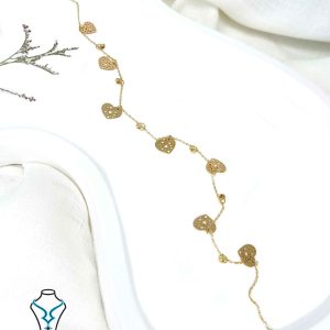 خرید پابند طلا کد8