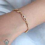 خرید دستبند طلا کد21 میلادزر