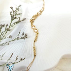 خرید دستبند طلا کد21