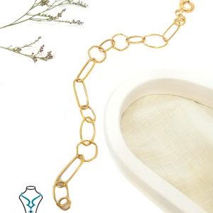 خرید دستبند طلا کد30