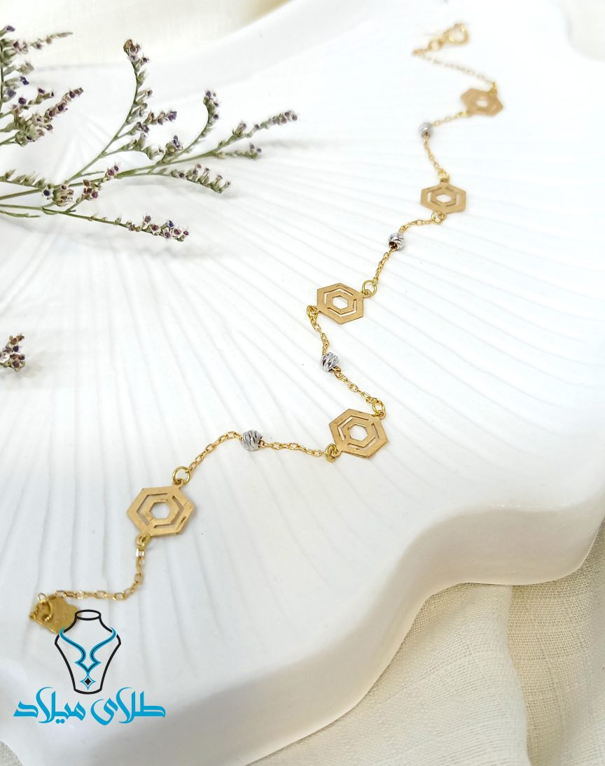 خرید دستبند طلا کد35