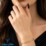 خرید دستبند طلا کد44 میلادزر