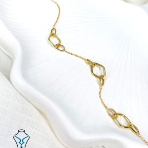 خرید دستبند طلا کد50