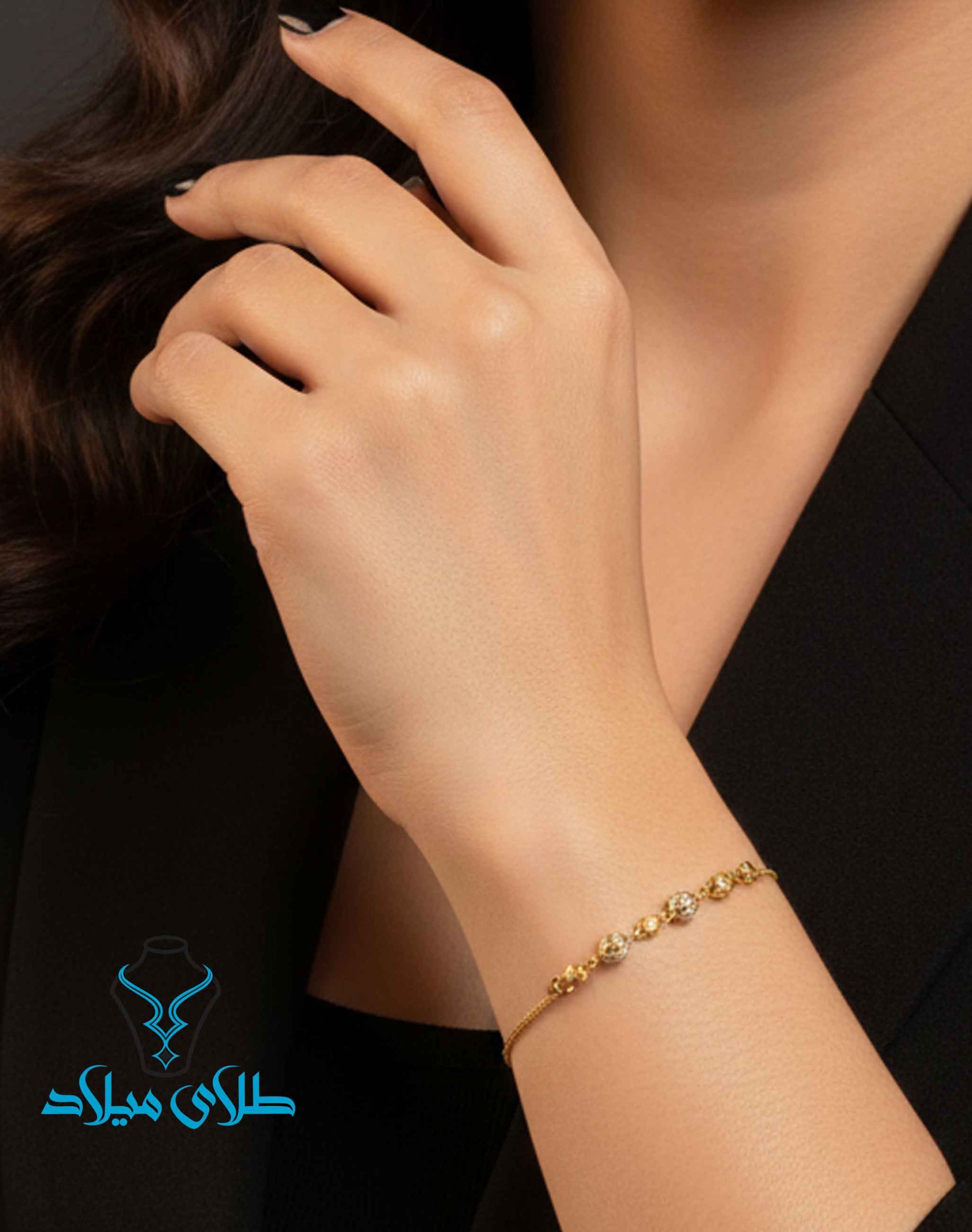 دستبند طلا کد61 در گالری طلای میلاد