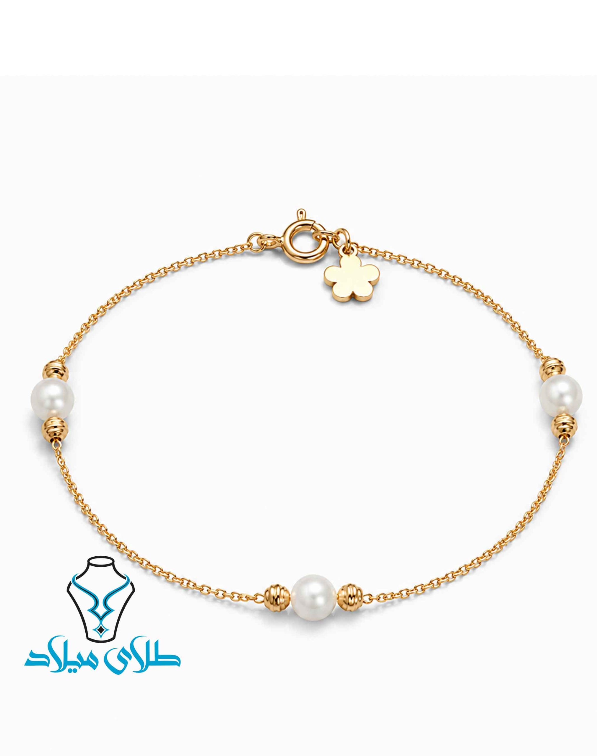 خرید دستبند طلا کد78 از سایت میلادزر