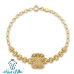 خرید دستبند طلا کد81 از طلای میلاد