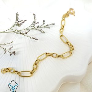 خرید دستبند طلا کد34