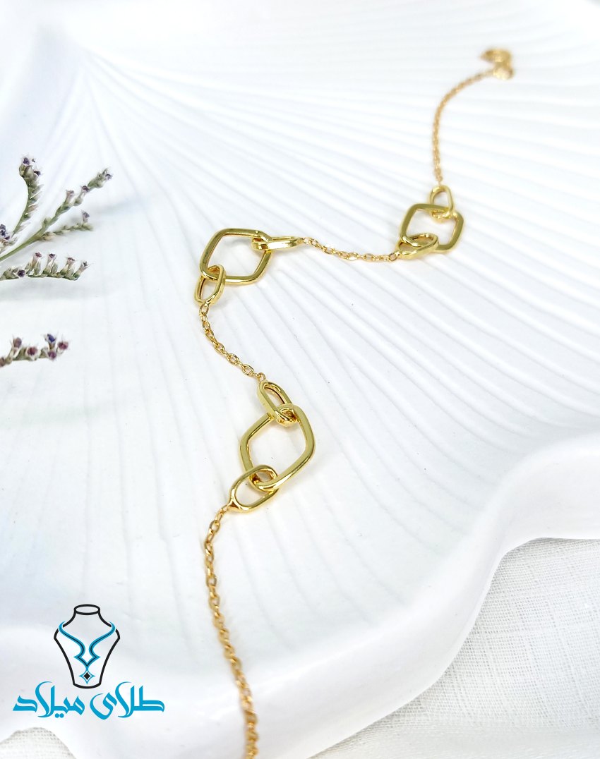 دستبند طلا کد50 گالری طلای میلاد