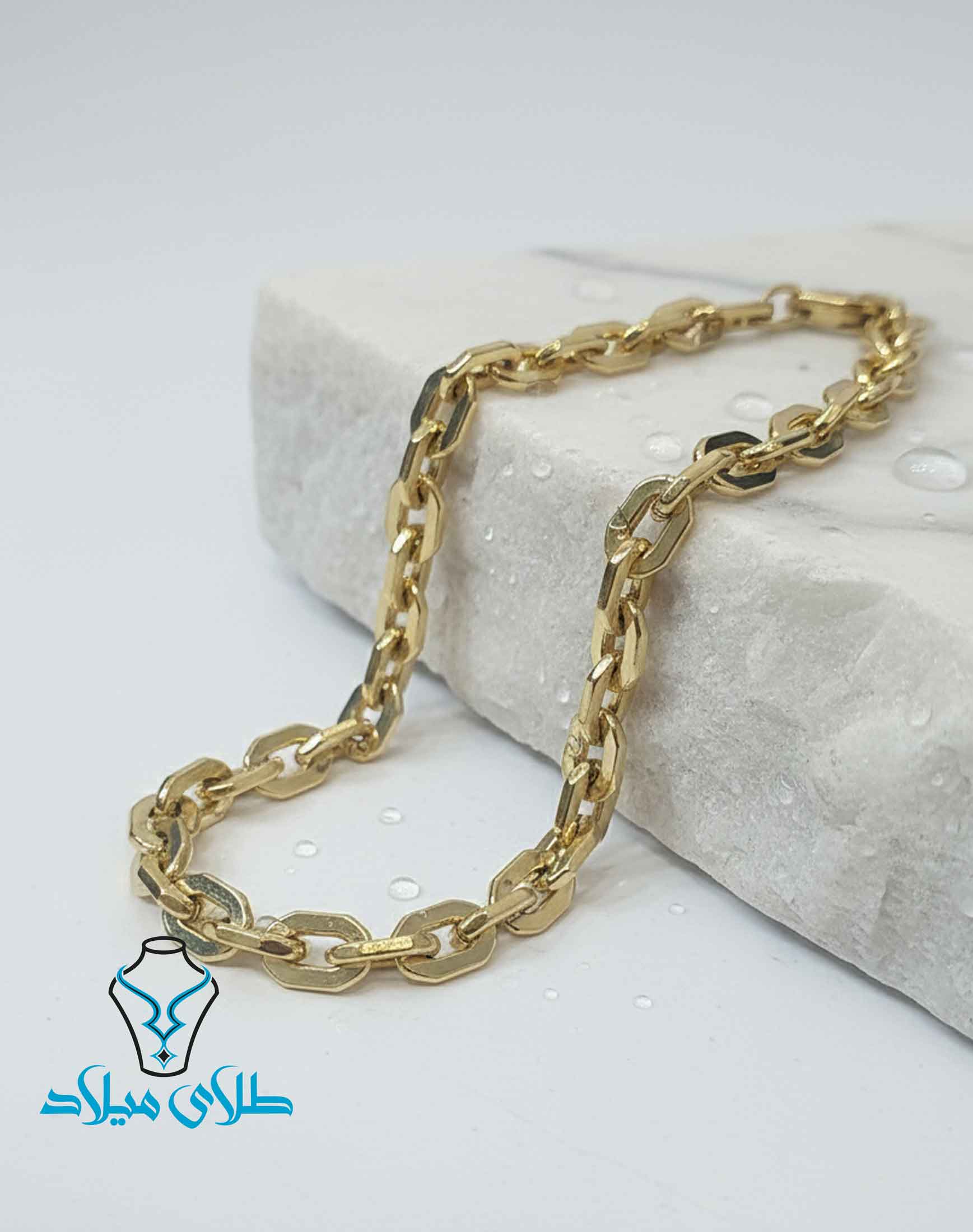دستبند طلا کد58 میلادزر