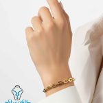 خرید دستبند طلا کد58 طلای میلاد
