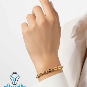 خرید دستبند طلا کد58 طلای میلاد