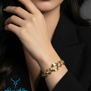 خرید دستبند طلا کد62 میلادزر